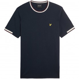 тениска,мъжки,тениски,lyle,and,scott,lyle,half,tipped,tee,sn54,dark,navy
