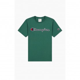 тениска,детски,тениски,champion,logo,t,shirt,green
