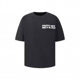 мъжка,тениска,мъжки,тениски,pretty,boy,ugly,world,the,pretty,boy,ugly,world,regular,fit,t,shirt,mens,black,multi