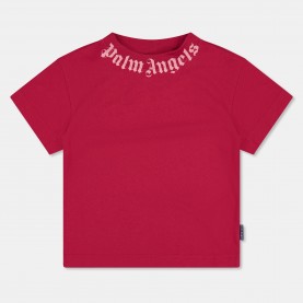 Тениска Palm Angels Kids T-Shirt - Red/Pnk 3B03 тениска,palm,angels,kids,t,shirt,red,pnk,3b03