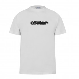 тениска,мъжки,тениски,off,white,men,s,spray,arrow,logo,cotton,short,sleeve,t,shirt,white,black