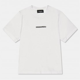 тениска,детски,3/4,панталони,dsquared2,kids',t,shirt,white,dq100