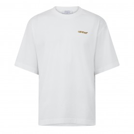 тениска,облекла,на,разпродажба,мъжки,тениски,off,white,men's,tape,skate,cotton,short,sleeve,crew,neck,t,shirt,white