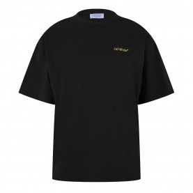 тениска,облекла,на,разпродажба,мъжки,тениски,off,white,men's,tape,skate,cotton,short,sleeve,crew,neck,t,shirt,black