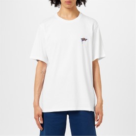 тениска,мъжки,тениски,converse,lifestyle,retro,flag,t,shirt,white,102