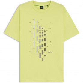 тениска,мъжки,тениски,boss,men,s,hbg,grx,degrad,geometric,print,t,shirt,green