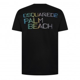 мъжки,тениски,dsquared2,logo,tee,black