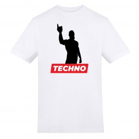 AWD Adults Printed Festival Tee - Techno мъжки,горнища,размер+,awd,adults,printed,festival,tee,techno