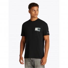 тениска,облекла,на,разпродажба,мъжки,тениски,tommy,jeans,tjm,reg,paisley,flag,tee,ext,black