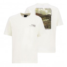 тениска,мъжки,тениски,barbour,mens,parkend,graphic,t,shirt,whspr,whte,wh32