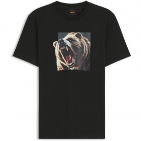 тениска,мъжки,тениски,boss,mens,doberman,t,shirt,black