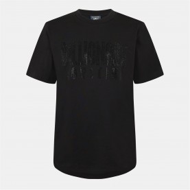 тениска,облекла,на,разпродажба,мъжки,тениски,billionaire,boys,club,men's,bbc,rhinestone,regular,fit,t,shirt,black