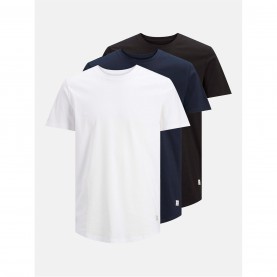 Тениска Jack and Jones Jack Noa Tee Ss 3Pk Sn63 - White тениска,мъжки,тениски,jack,and,jones,jack,noa,tee,ss,3pk,sn63,white