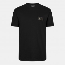 тениска,мъжки,тениски,armani,exchange,men,s,ax,badge,large,t,shirt,black,uc001