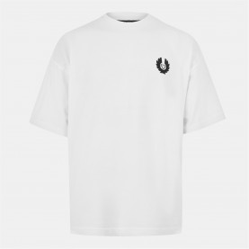 Тениска BELSTAFF Men's Oversized T-Shirt - White тениска,облекла,на,разпродажба,мъжки,тениски,belstaff,men's,oversized,t,shirt,white
