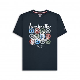 тениска,облекла,на,разпродажба,мъжки,тениски,lambretta,men's,scooter,brand,regular,fit,t,shirt,blue