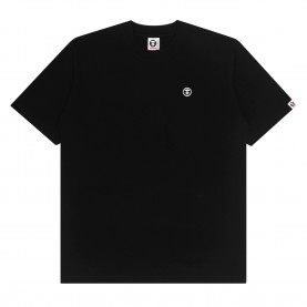 тениска,мъжки,тениски,aape,logo,patch,t,shirt,black,bkx