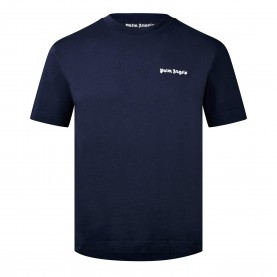 тениска,мъжки,тениски,palm,angels,embroidered,logo,t,shirt,navy