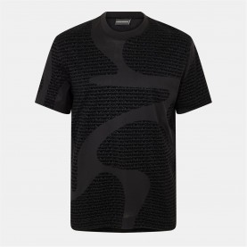 тениска,облекла,на,разпродажба,мъжки,тениски,emporio,armani,men's,regular,fit,t,shirt,black,fc242