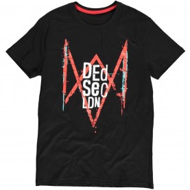 Тениска Difuzed Men's Watch Dogs Legion Logo T-Shirt - Watch Dogs тениска,облекла,на,разпродажба,мъжки,тениски,difuzed,men's,watch,dogs,legion,logo,t,shirt,watch,dogs