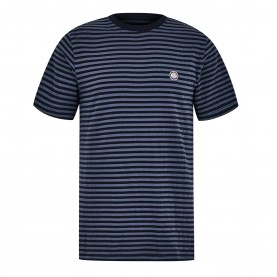 Pretty Green Mens Travis Stripe Regular Fit T-Shirt - Navy pretty,green,men,s,travis,stripe,regular,fit,t,shirt,navy