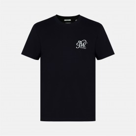 Тениска Jack Wills Men's Script Cotton Short Sleeve Crew Neck Oversized T-Shirt - Black тениска,мъжки,тениски,jack,wills,men's,script,cotton,short,sleeve,crew,neck,oversized,t,shirt,black