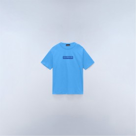 юношеска,тениска,детски,3/4,панталони,napapijri,napa,box,logo,tee,juniors,blue,jasper,b9a