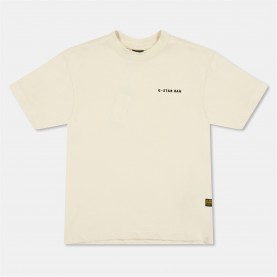 Тениска G Star Gstar Ovsze Tee Jn53 - Milk тениска,детски,облекла,g,star,gstar,ovsze,tee,jn53,milk