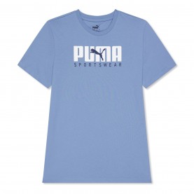 детска,тениска,разпродажба,puma,детски,тениски,puma,key,graphic,tee,t,shirt,unisex,kids,zen,blue