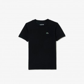 Тениска Lacoste Kids T-Shirt - Black K96 тениска,lacoste,kids,t,shirt,black,k96