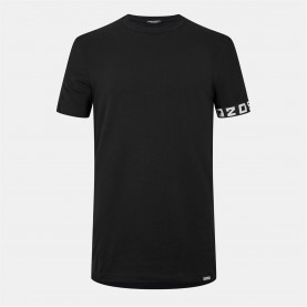 тениска,облекла,на,разпродажба,мъжки,тениски,dsquared2,tape,logo,t,shirt,black