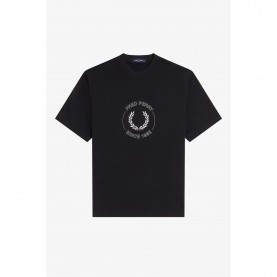 тениска,мъжки,тениски,fred,perry,men,s,t,shirt,black,102