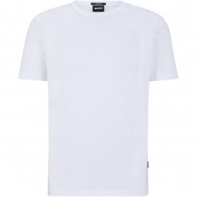тениска,мъжки,тениски,boss,men,s,tessler,150,black,cotton,short,sleeve,slim,fit,t,shirt,white,100