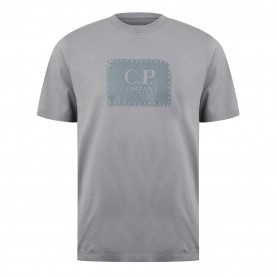 тениска,облекла,на,разпродажба,мъжки,тениски,cp,company,men's,block,logo,regular,fit,t,shirt,shadow,grey,937