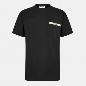 тениска,мъжки,тениски,moschino,men,s,tape,t,shirt,black