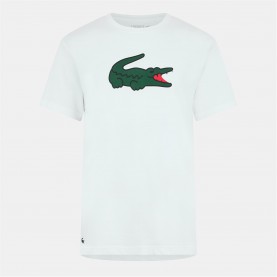 облекла,на,разпродажба,мъжки,тениски,lacoste,tee,shirt,sn99,white,green