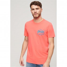 облекла,на,разпродажба,мъжки,тениски,superdry,superdry,n,vint,lg,t,sn42,neon,red