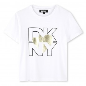 юношеска,тениска,детски,облекла,dkny,silver,viscose,t,shirt,juniors,yellow