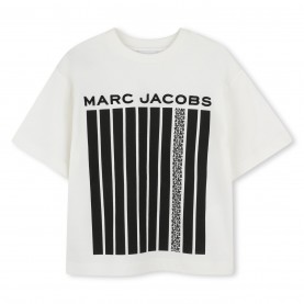 юношеска,тениска,детски,облекла,marc,jacobs,jumbled,logo,tee,juniors,cream