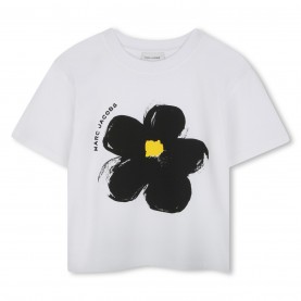 юношеска,тениска,детски,облекла,marc,jacobs,daisy,t,shirt,juniors,white
