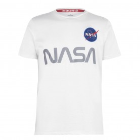 зимни,аксесоари,мъжки,тениски,alpha,industries,nasa,reflective,tee,white,09