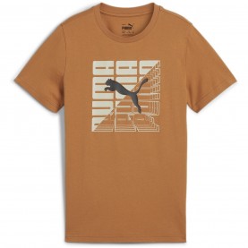 детска,тениска,разпродажба,puma,детски,тениски,puma,graphics,tee,1,b,t,shirt,unisex,kids,caramel