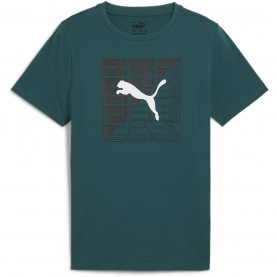 детска,тениска,разпродажба,puma,детски,тениски,puma,graphics,tee,1,b,t,shirt,unisex,kids,green