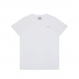 детска,тениска,детски,тениски,slazenger,junior,boys,plain,tee,shirt,white