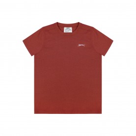 детска,тениска,детски,тениски,slazenger,junior,boys,plain,tee,shirt,red,ochre