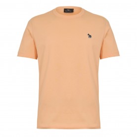 тениска,мъжки,тениски,ps,paul,smith,men's,regular,fit,zebra,crew,neck,t,shirt,orange,15d