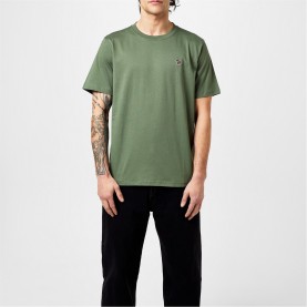 тениска,облекла,на,разпродажба,ps,paul,smith,zebra,crew,neck,t,shirt,green,38
