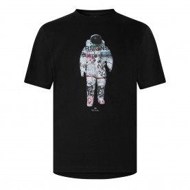 Тениска PS Paul Smith PS Astro Tee Sn64 - Black 79 тениска,мъжки,тениски,ps,paul,smith,ps,astro,tee,sn64,black,79