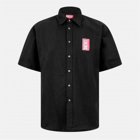 облекла,на,разпродажба,мъжки,тениски,diesel,diesel,elas,a,cmiia,sn99,black,black