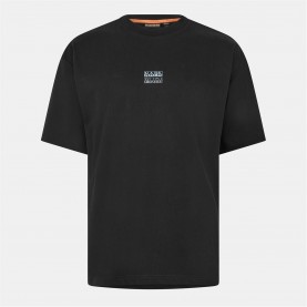 мъжка,тениска,облекла,на,разпродажба,мъжки,тениски,napapijri,regular,fit,t,shirt,mens,black,beauty
